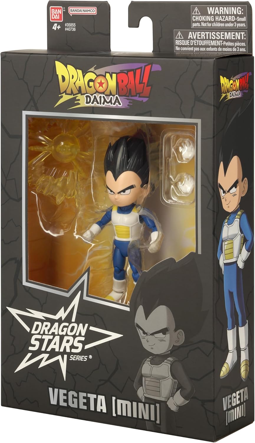 Dragon Ball Stars Daima Vegeta Mini Figure 5-Inches