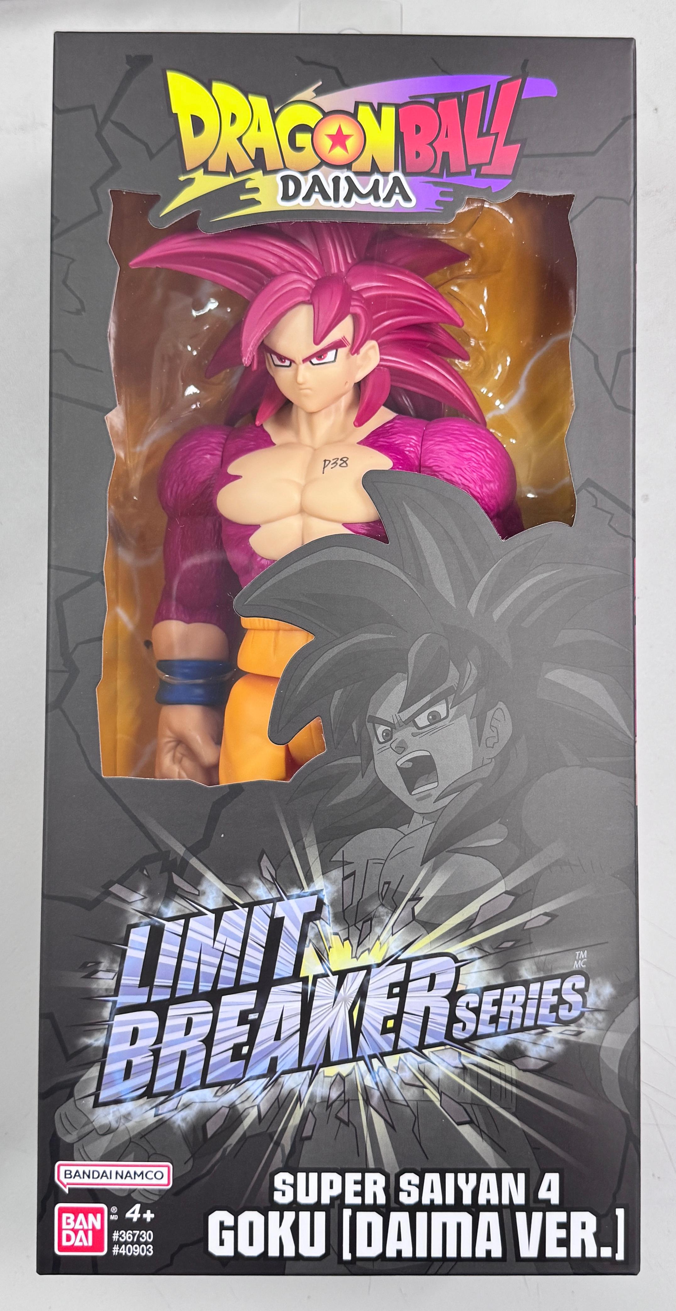 Dragon Ball Limit Breaker Goku Super Saiyan 4 Action Figure Toys