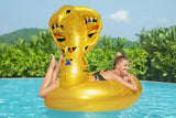 Bestway Golden Cobra Island 180cm Inflatable Pool Float for Kids and Adults