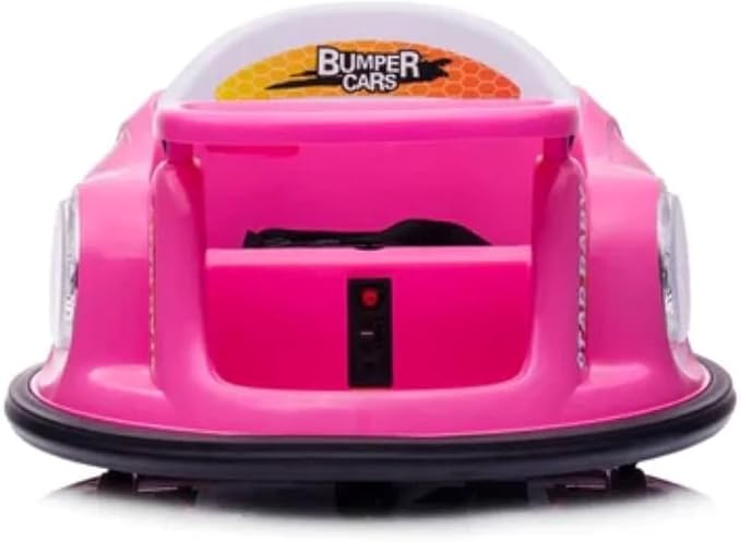 Xootz Bumper Car Pink Battery Operated Ride-On