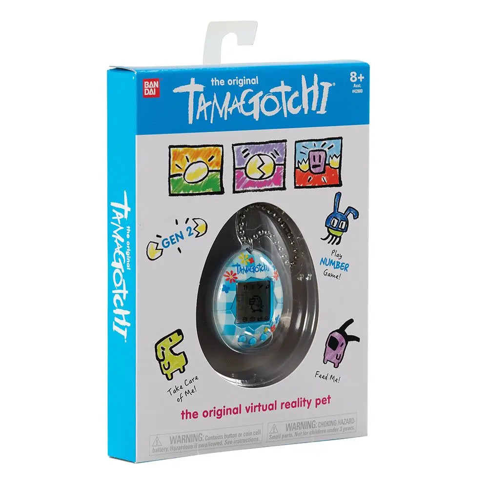Tamagotchi Original Flower Gingham Battery Operated
