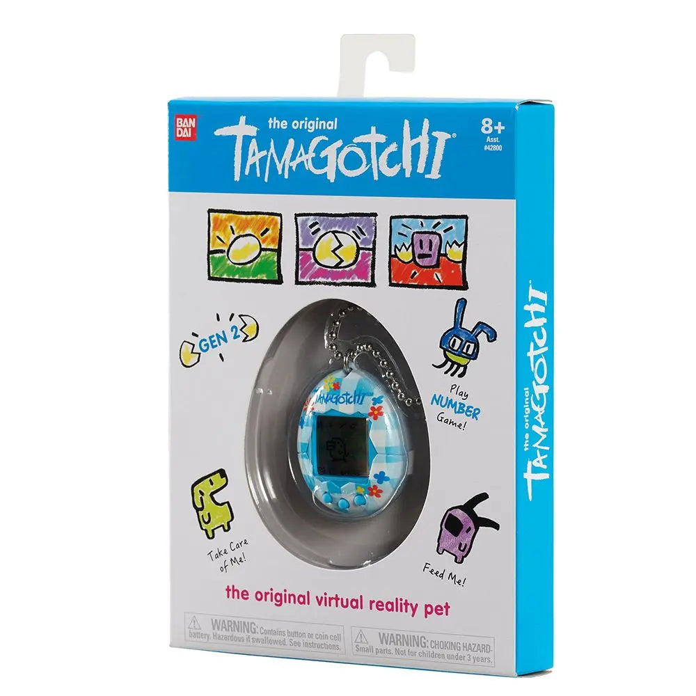 Tamagotchi Original Flower Gingham Battery Operated