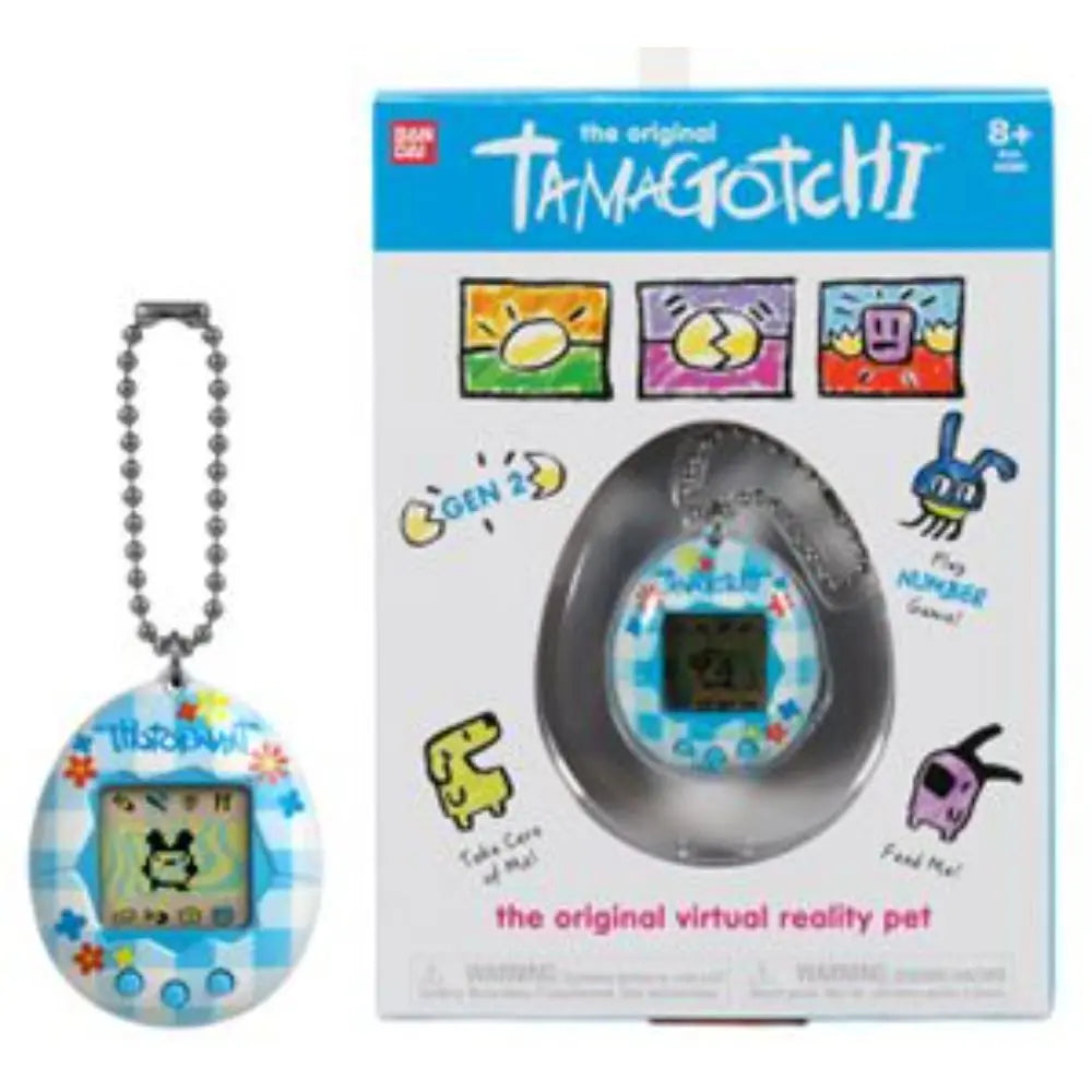 Tamagotchi Original Flower Gingham Battery Operated