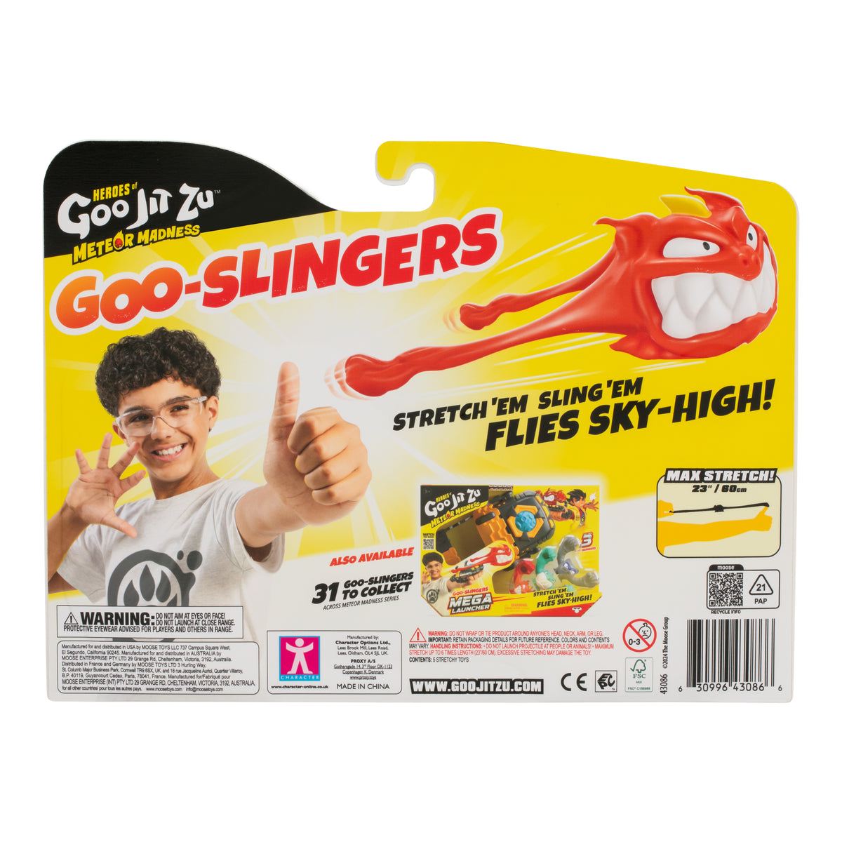 Goojitzu Mmdns Goo Slingers 5Pack Assortments  Action Figures