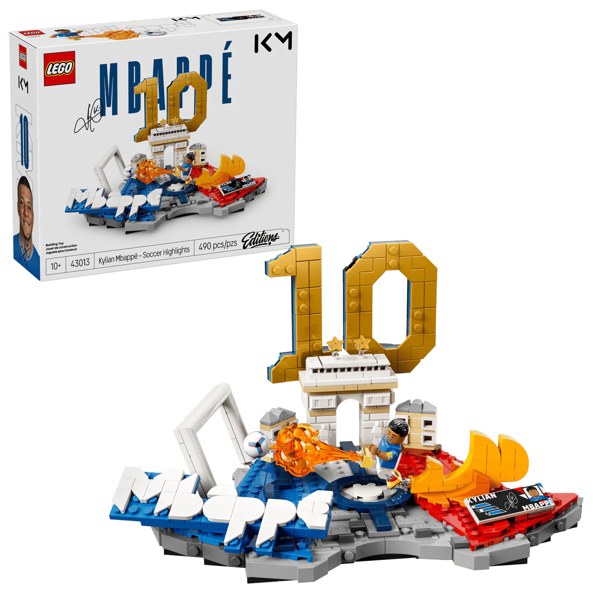 Lego  Editions Mbappe Soccer Highlight Building Set
