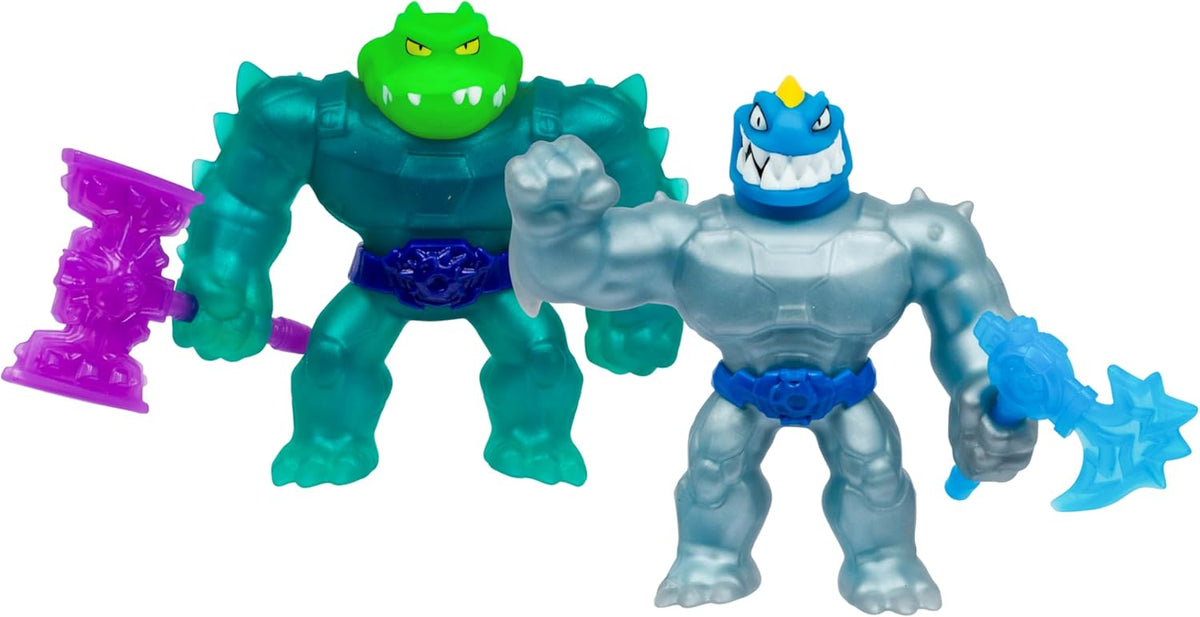 Goo Jit Zu Meteor Madnes Battle Pack Tyro Vs Rjaw