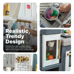 Step2 Gilded Gourmet Kitchen Set