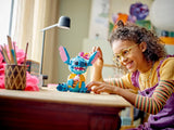 Lego Stitch With Ice Cream
