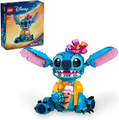 Lego Stitch With Ice Cream