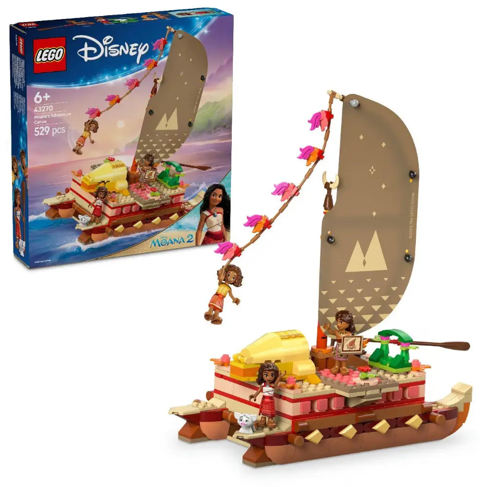 Lego Moana2 Adventure Canoe 43270