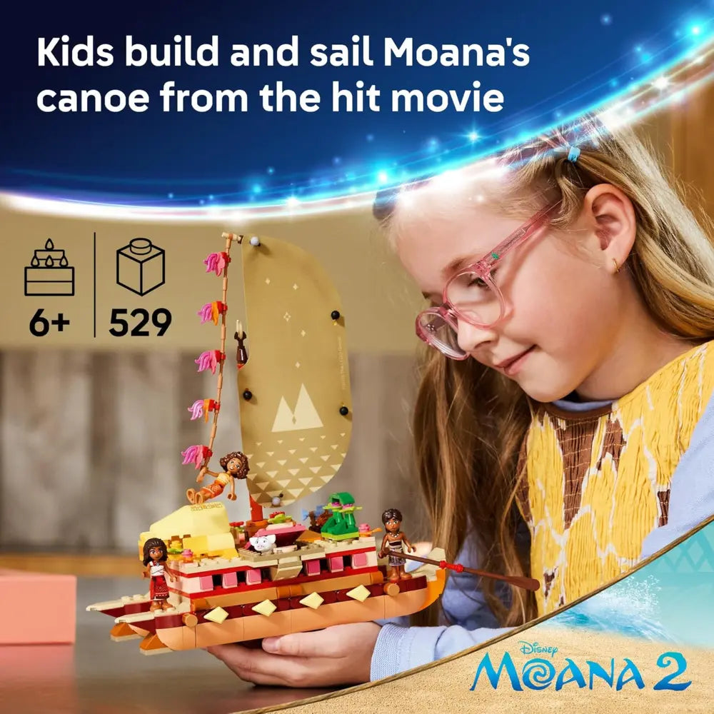 Lego Moana2 Adventure Canoe 43270
