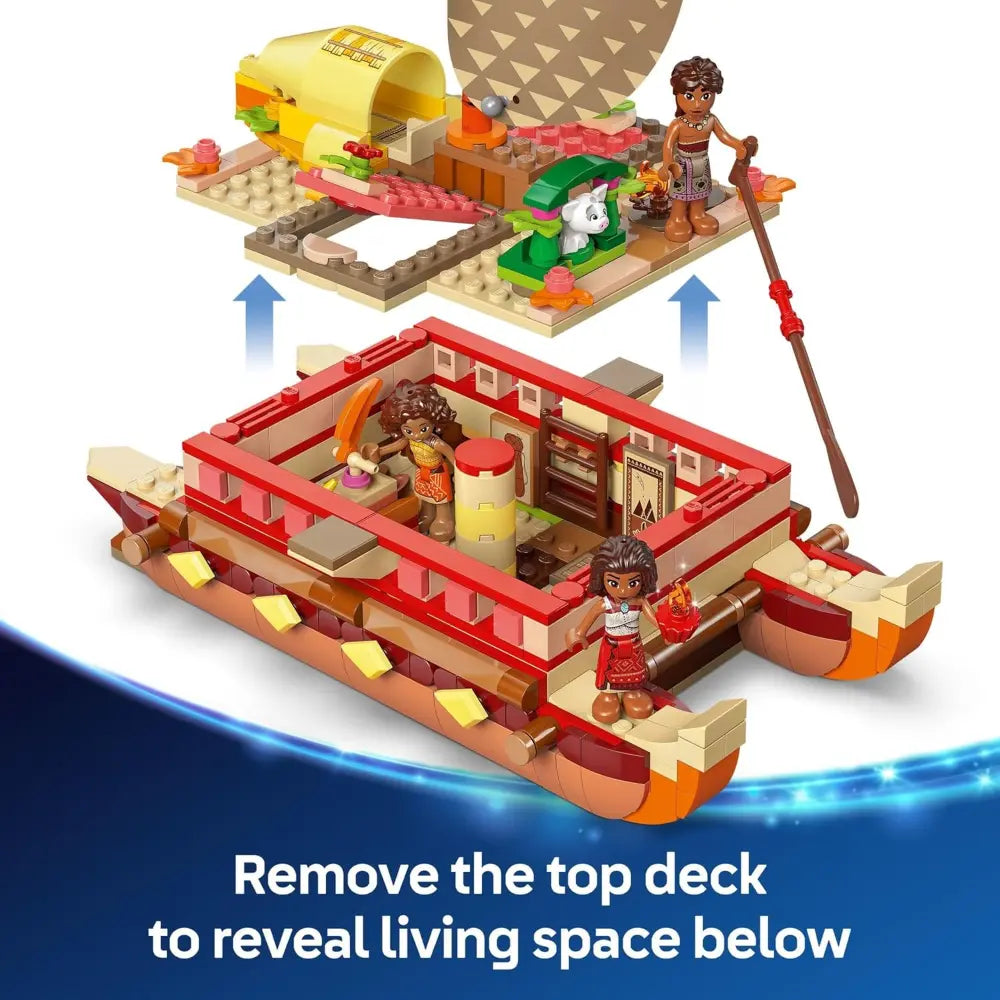 Lego Moana2 Adventure Canoe 43270