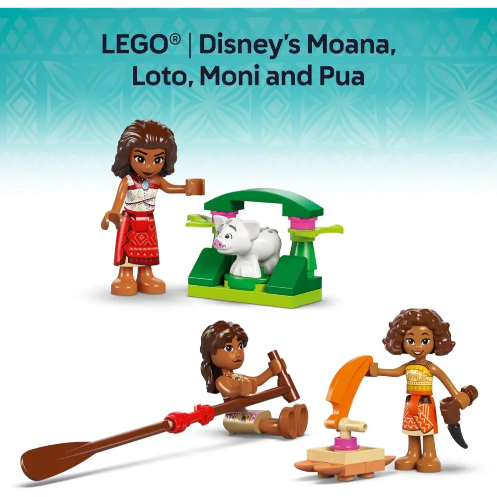Lego Moana2 Adventure Canoe 43270