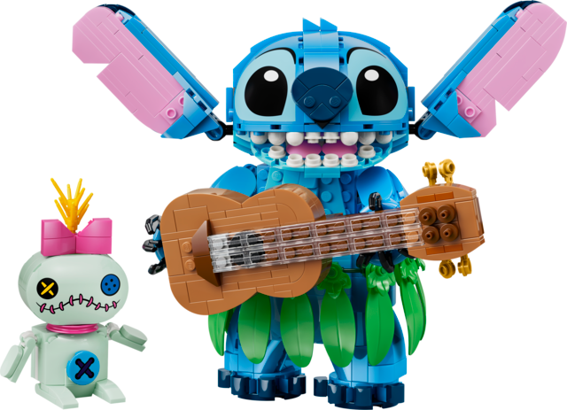 Lego Disney Stitch & Scrump Building Set 43296