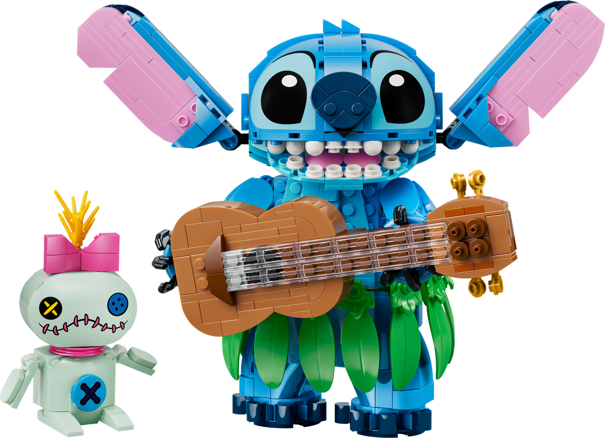 Lego Disney Stitch & Scrump Building Set 43296