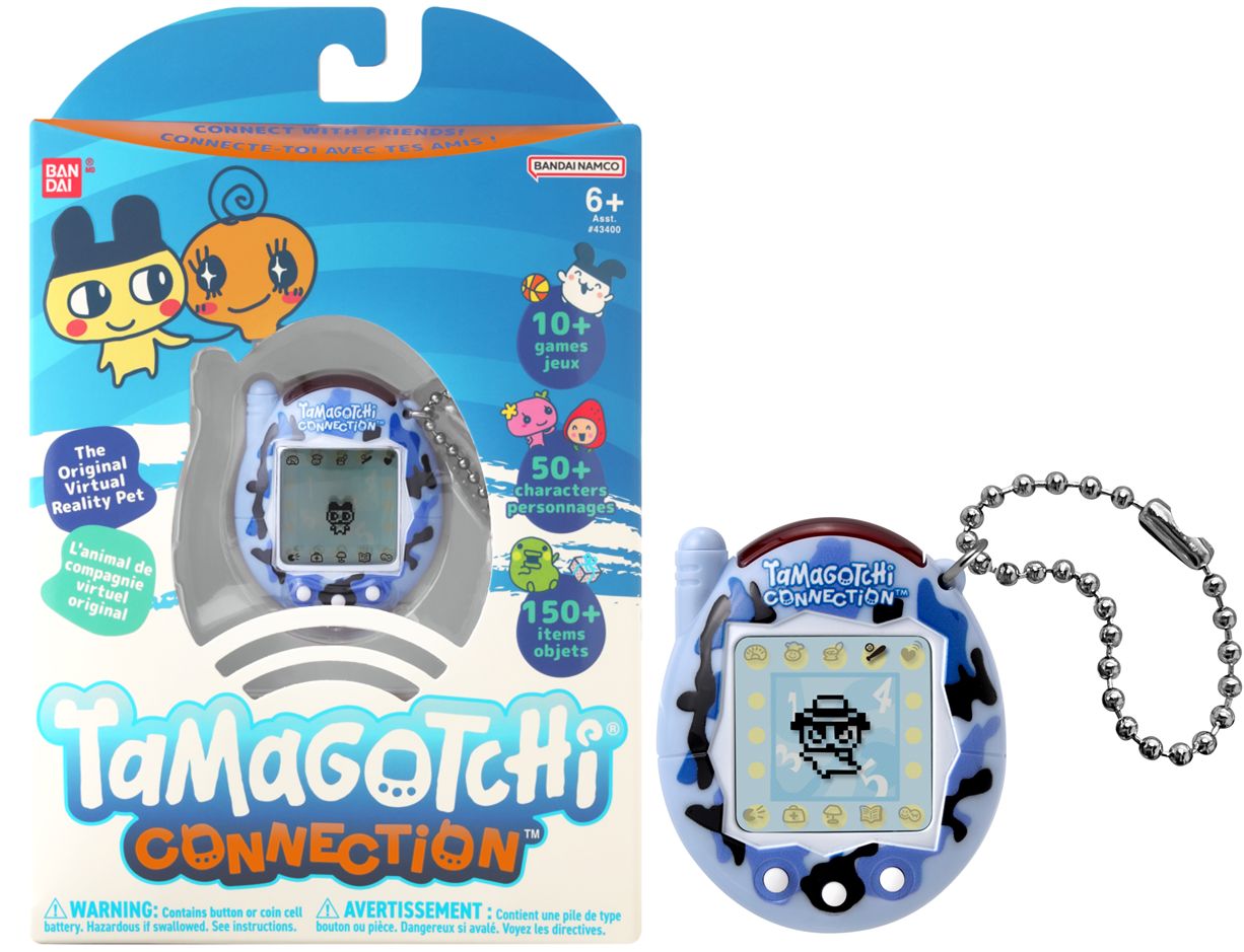 Tamagotchi Connection Wild Blue Battery Operated