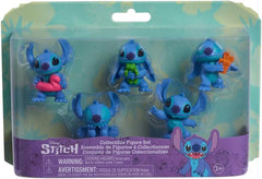 Disney Stitch 5 Pack Collectible Mini Figure Set Toys for Kids & Collectors