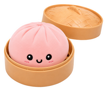 Premium Squishy Dumplings Regular 8.5cm Xiaolongbao Fidget Toy for Kids - Assorted Colors