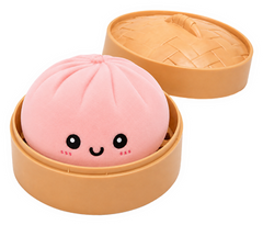 Premium Squishy Dumplings Regular 8.5cm Xiaolongbao Fidget Toy for Kids - Assorted Colors