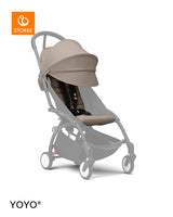 Stokke YOYO3 Black Frame & 6+ Taupe Bundle