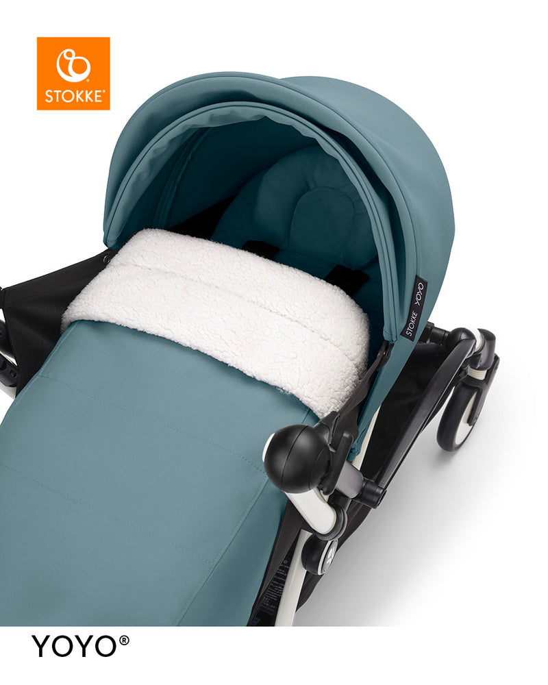 Stokke YOYO 0+ Newborn Pack - Color Aqua, Requires YOYO Stroller Frame (Sold Separately)