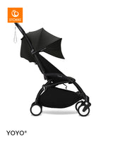 Stokke YOYO3 Black Frame & 6+ Black Bundle