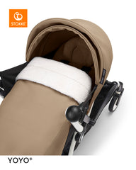 Stokke YOYO3 Black Frame & 6+ Toffee Bundle