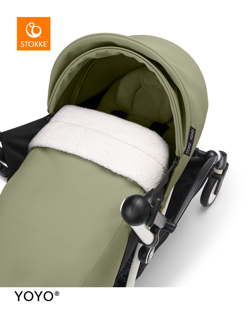 Stokke YOYO 0+ Newborn Pack - Color Olive, Requires YOYO Stroller Frame (Sold Separately)