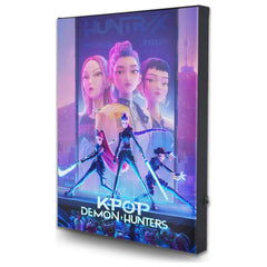 K-POP Demon Hunters Light Up Canvas