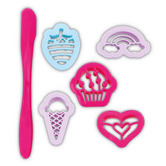 Barbie Dough Fun Set with 6 Dough Pots, 5 Cutters & Crafting Tool