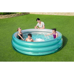 Bestway Big Metallic 3-Ring Pool 201X53
