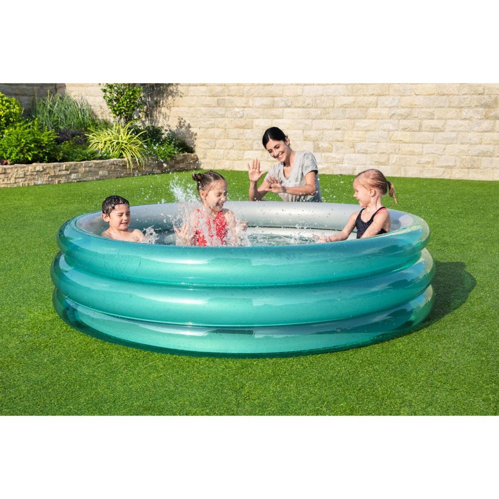 Bestway Big Metallic 3-Ring Pool 201x53cm
