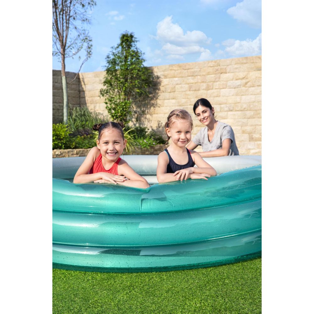 Bestway Big Metallic 3-Ring Pool 201X53