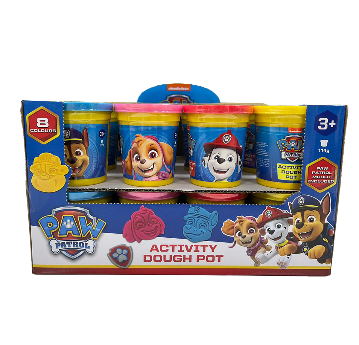 Paw Patrol Activity Dough Pot 114g - Sold per piece