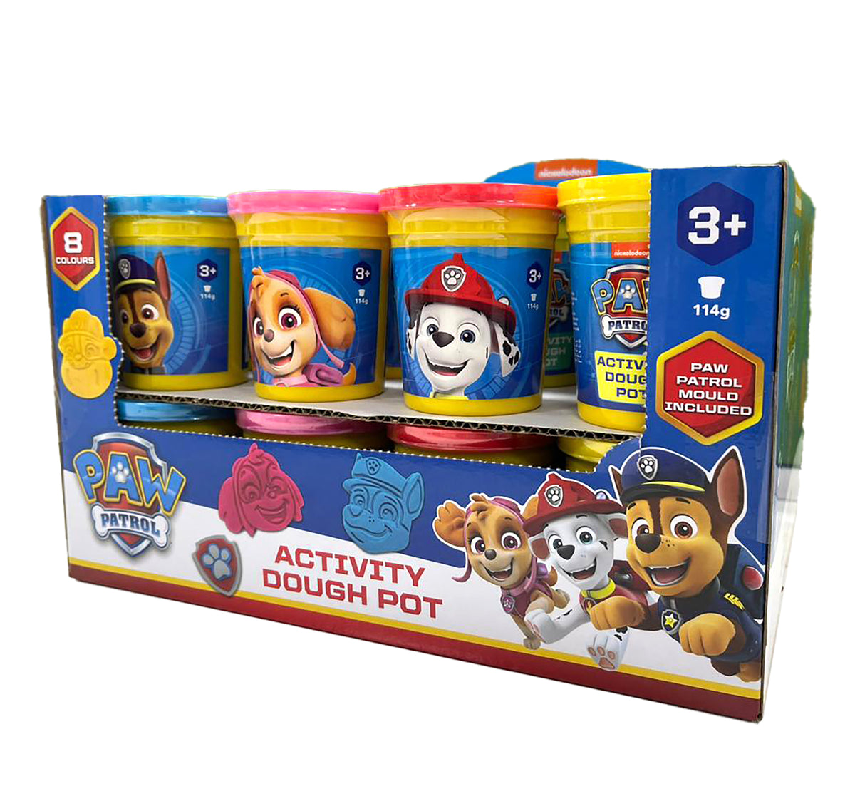 Paw Patrol Activity Dough Pot 114g - Sold per piece