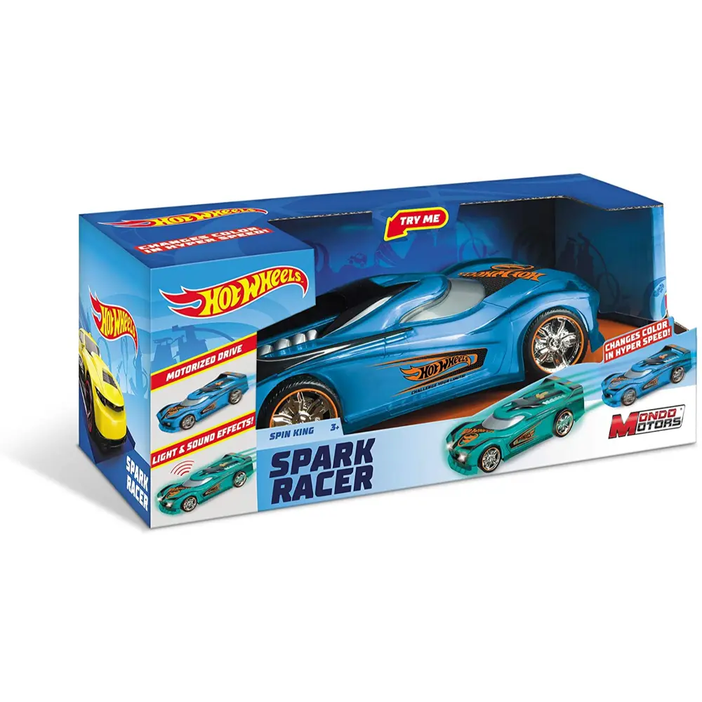 Hotwheels L&S Spark Racer Spin King B/O