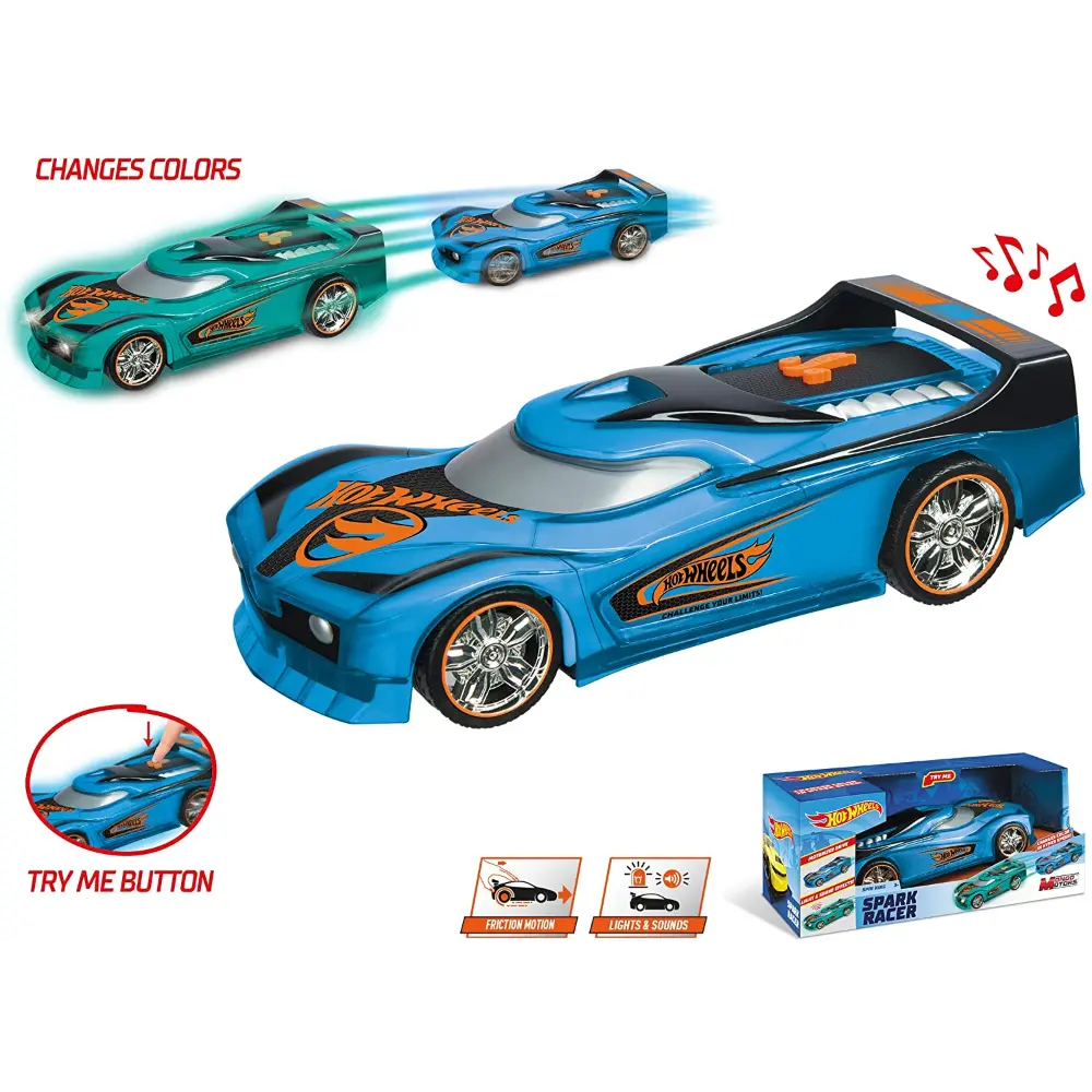 Hotwheels L&S Spark Racer Spin King B/O