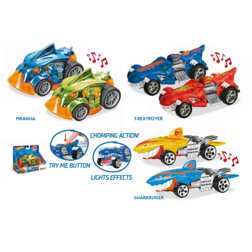 Hotwheels L&S Street Creatures B/O