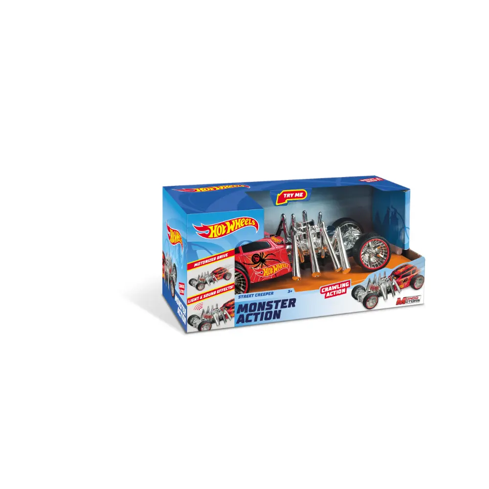 Hotwheels L&S Monster Act. Creeper B/O