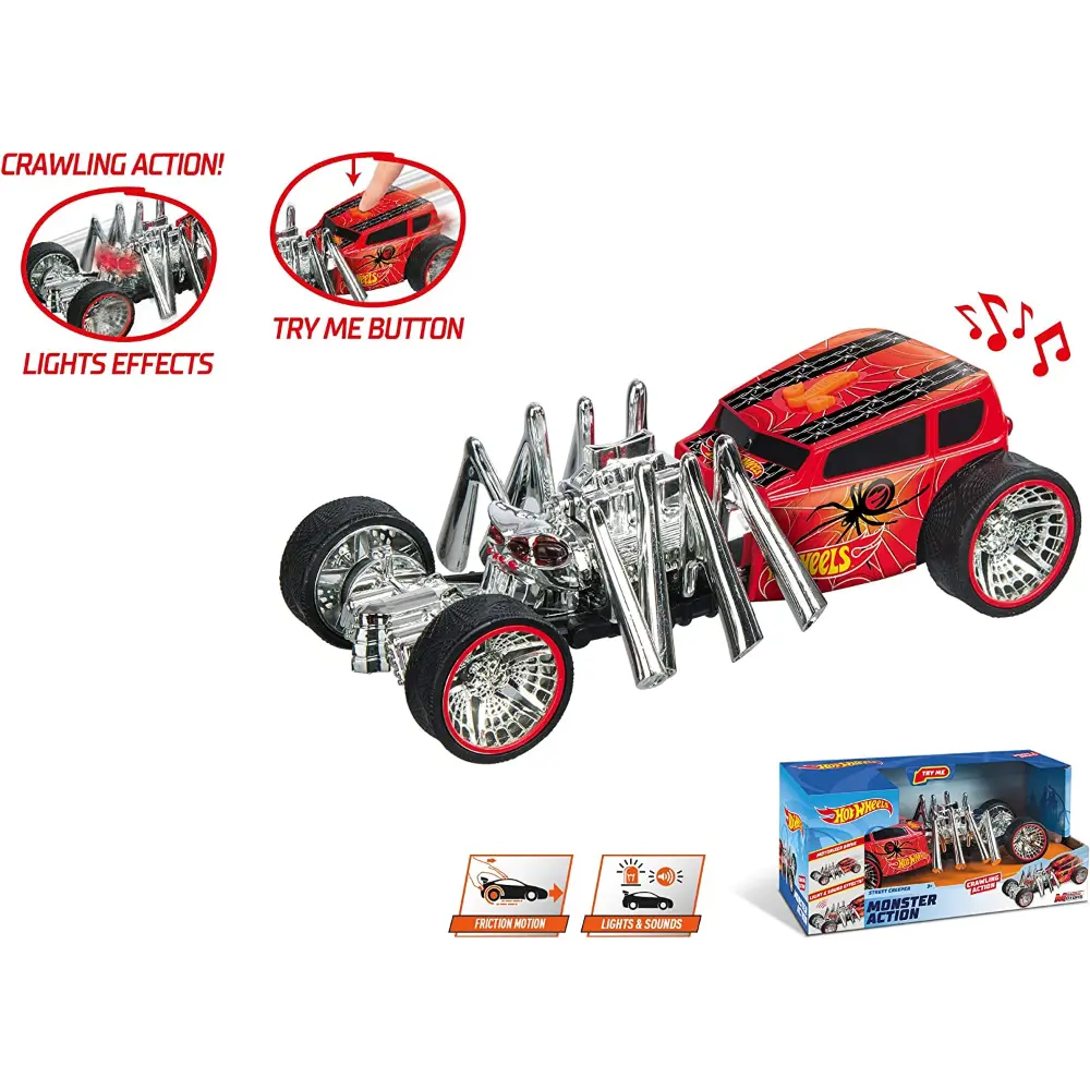Hotwheels L&S Monster Act. Creeper B/O