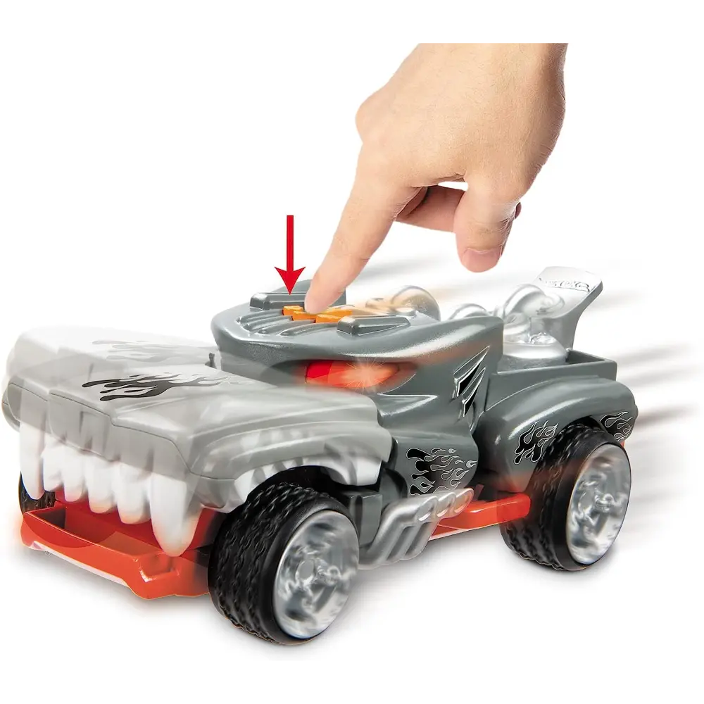 Hot Wheels Light & Sound Monster Action, Battery Operated