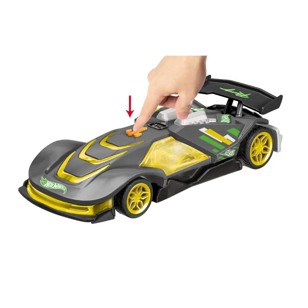 Hotwheels L&S Swipe Cyber Speeder B/O
