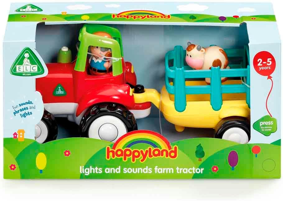 ELC Happy Land Lights and Sounds Farm Tractor