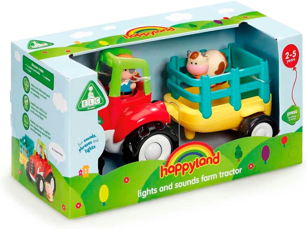ELC Happy Land Lights and Sounds Farm Tractor