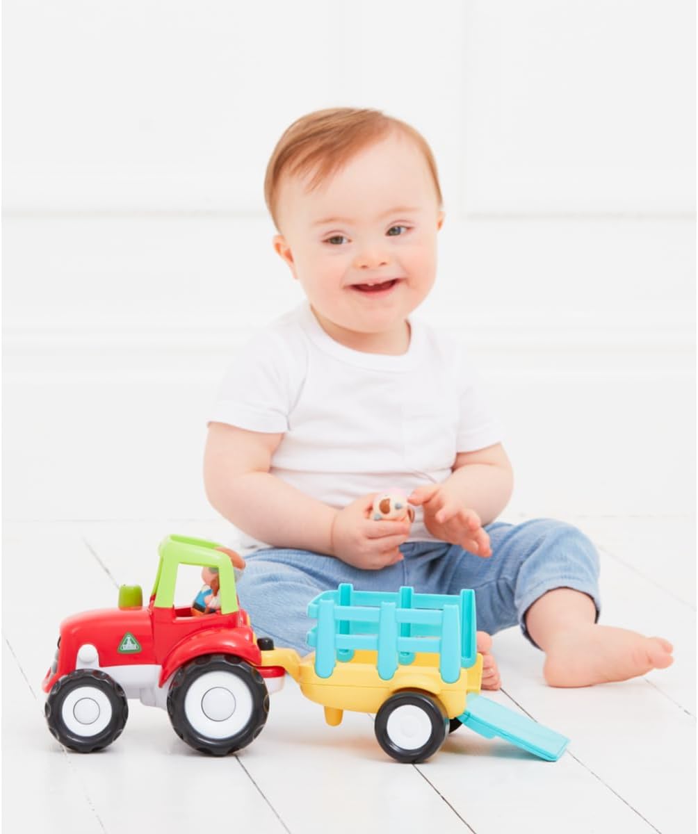 ELC Happy Land Lights and Sounds Farm Tractor