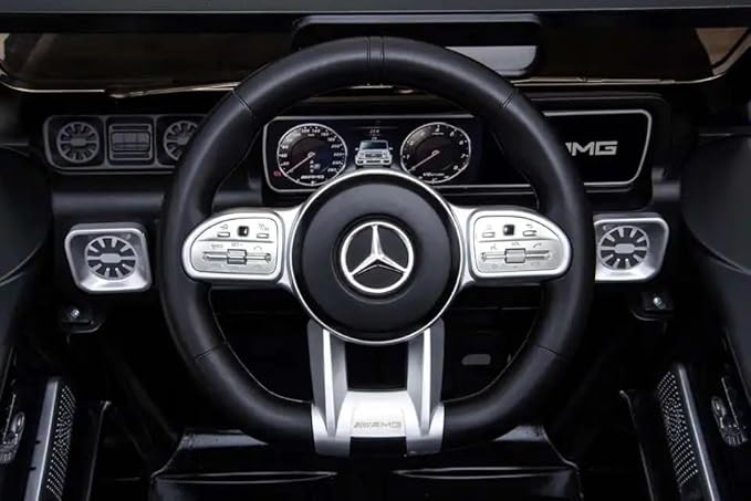 Mercedes Benz G63 Amg Low Door Black & White Ride- Ons