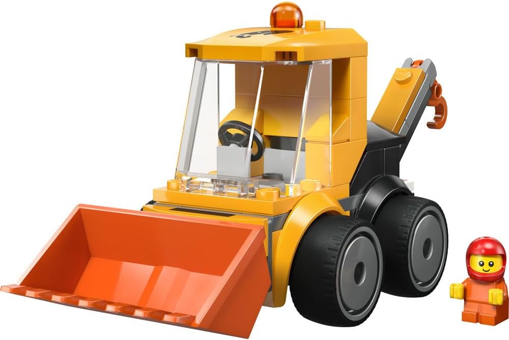 Lego City Rides Construction Loader Truck Building Kit with Mini Figure