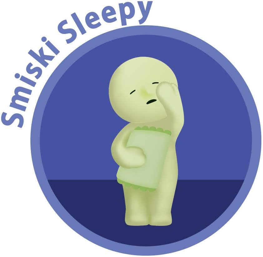Smiski Glow In The Dark Bed Series