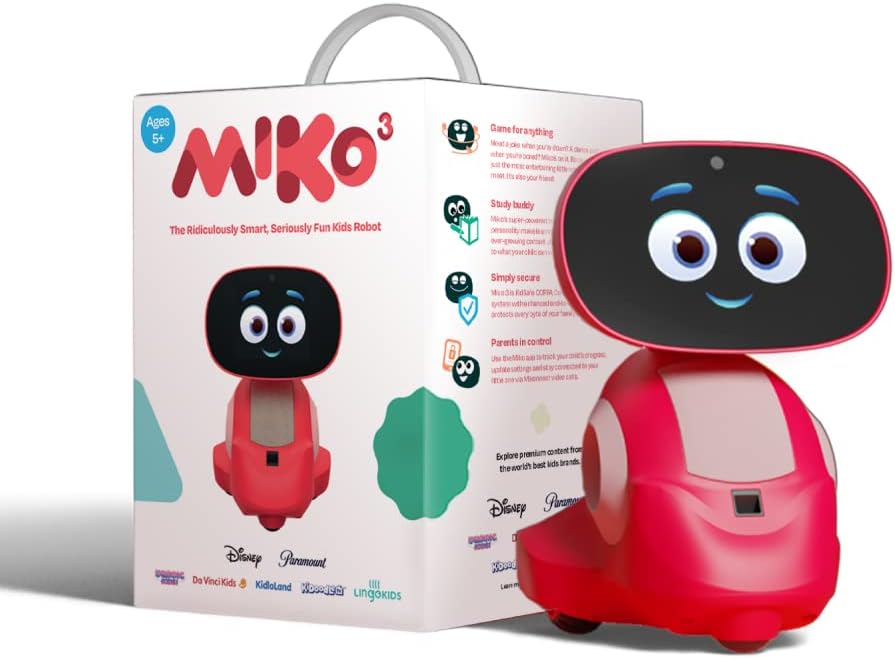 Miko 3 Educational Robot Red