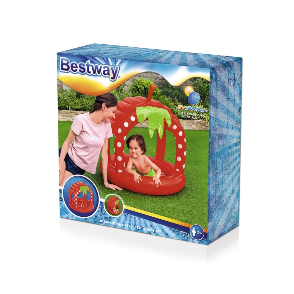 Bestway Baby Pool Very Berry 91X91X91